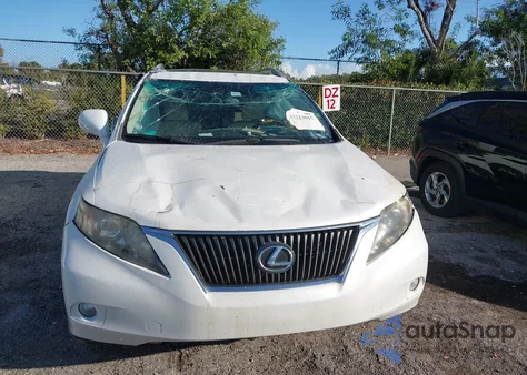 2010 Lexus Rx 350 z USA, uszkodzony, nr VIN 2T2ZK1BA3AC006018